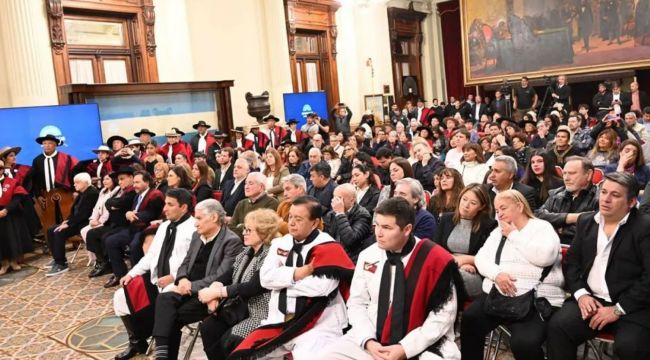 Homenaje en el Congreso