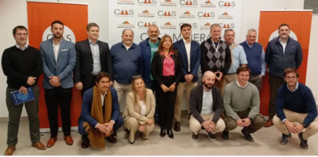 Autoridades de la Cámara de MInería