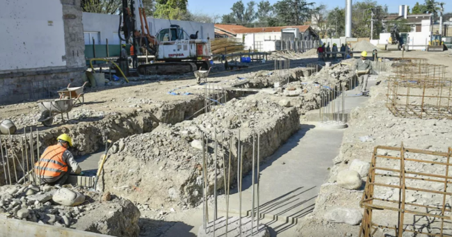 San Bernardo en obras
