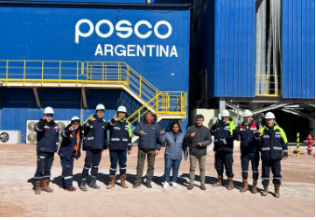 Comisión de minería en Posco