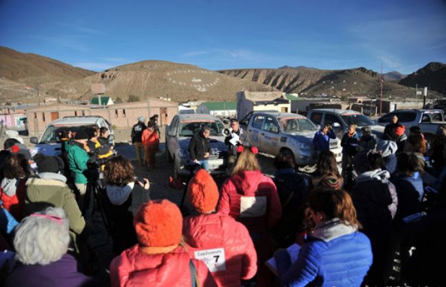 El rally a su paso por la puna salteña
