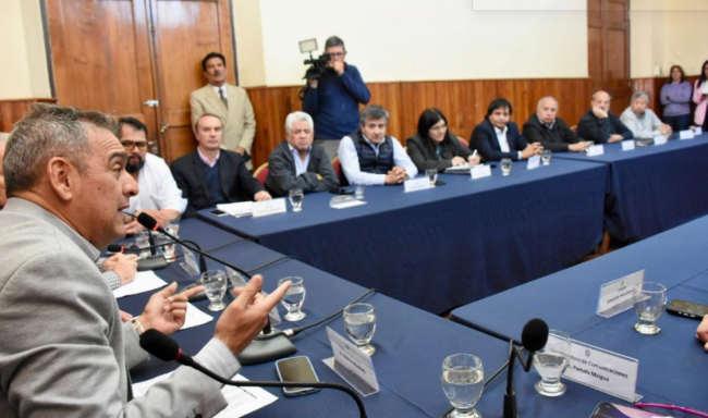 Mangione en el Senado