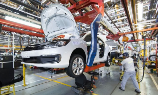 Producción automotriz