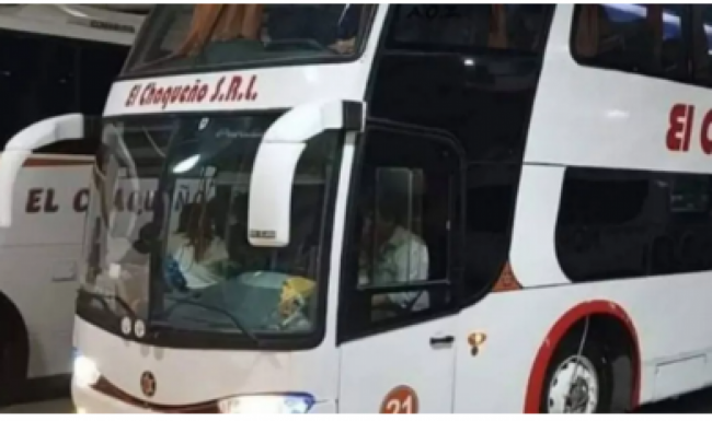 Sube el transporte en el  interior