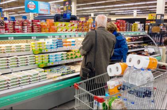 Ventas en supermercados