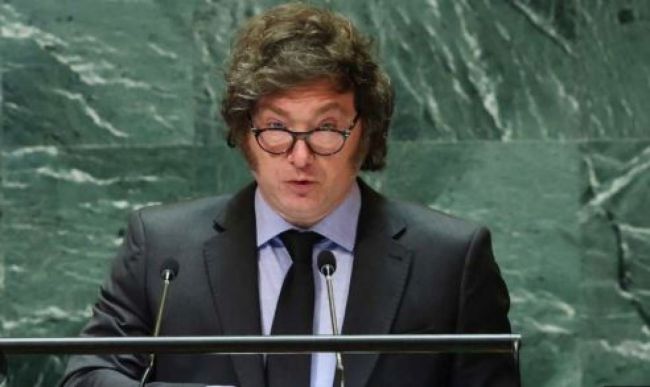 Milei en la ONU