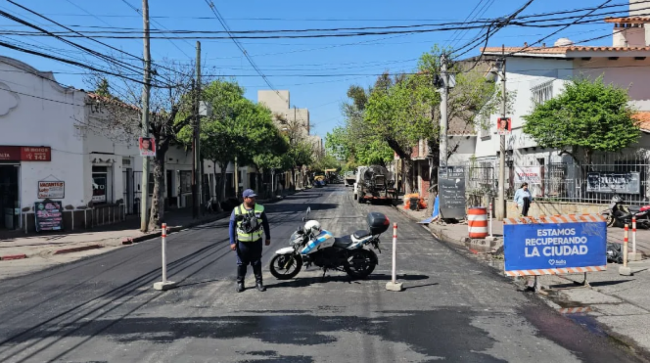 Obras de repavimentación