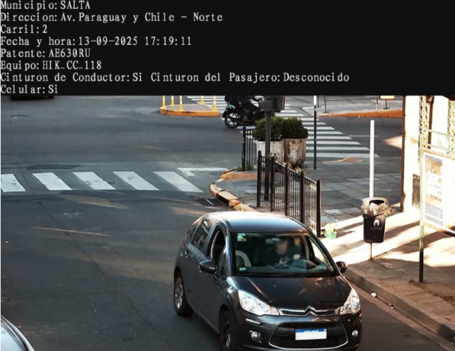 Cámaras para mejorar la seguridad vial