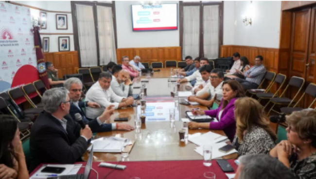 Reunión en la Legislatura