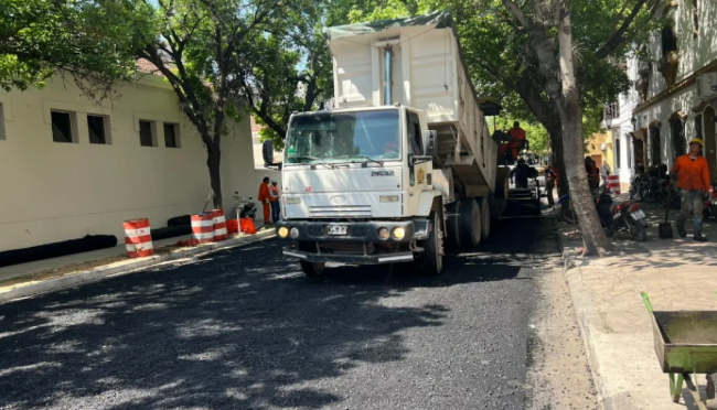 Obras en el macrocentro