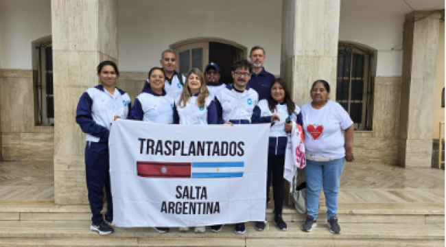 Delegación salteña