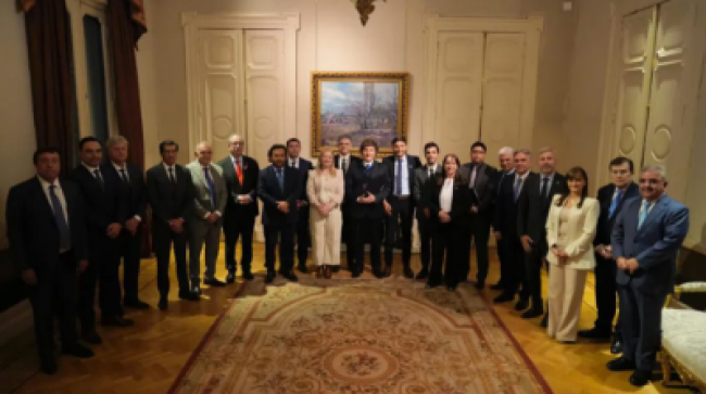 Encuentro en Casa Rosada