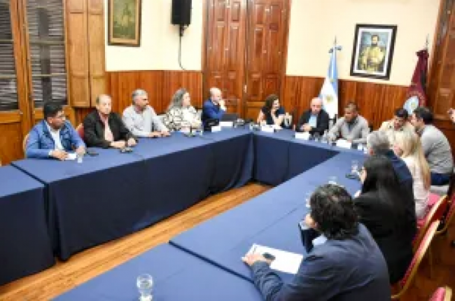 Reunión en el Senado