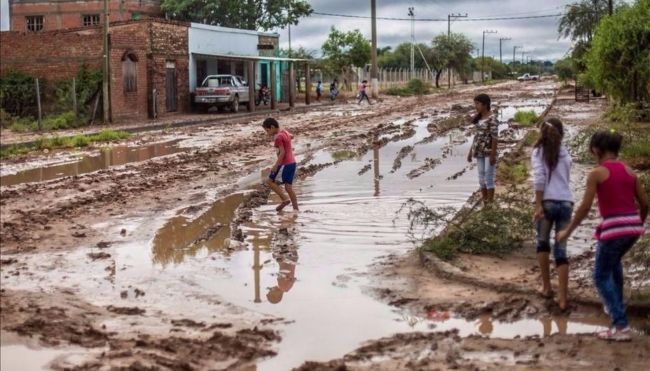 Inundaciones en Anta y el chaco salteño