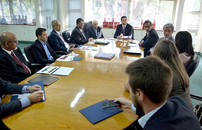 Reunión con empresarios de la India