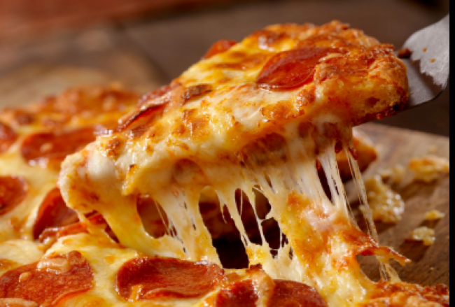 Pizza y celebración