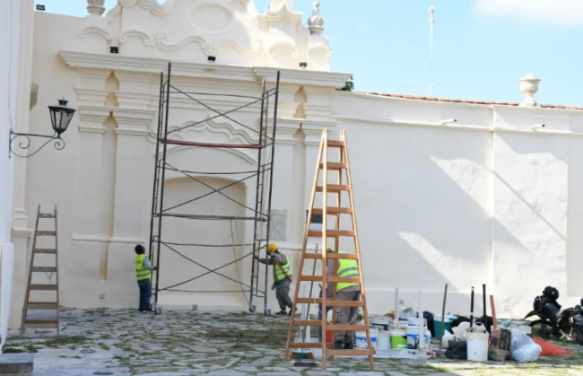 Obras en el Convento