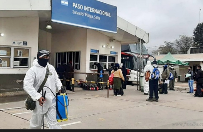 Acciones en la frontera