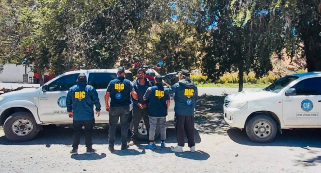 Detención del presunto femicida