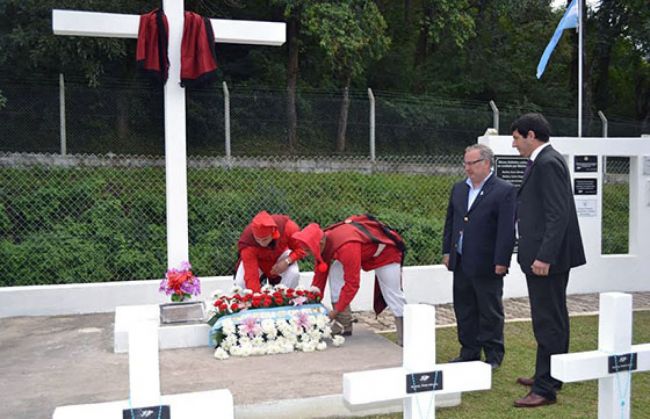 Homenaje a las victimas del hundimiento del ARA Gral. Belgrano