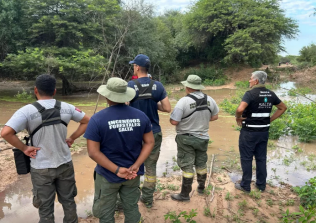 Asistencia a zonas inudadas