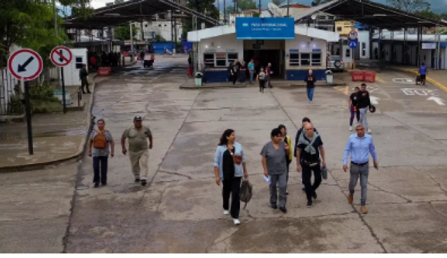 Operativos en la frontera