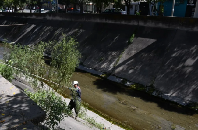 Trabajos en el canal