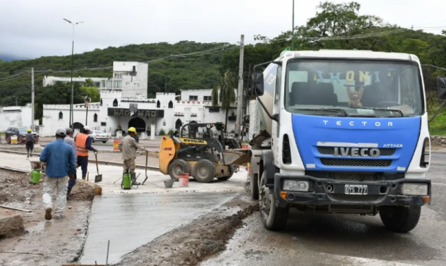 Obras en el acceso