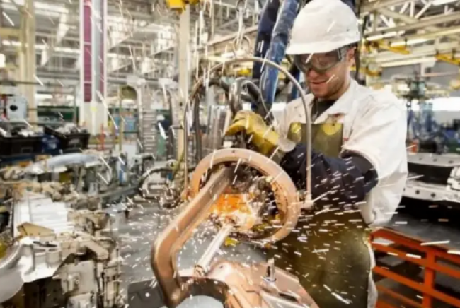 Producción en caída