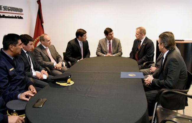 Integrantes de la DEA recorrieron el 911