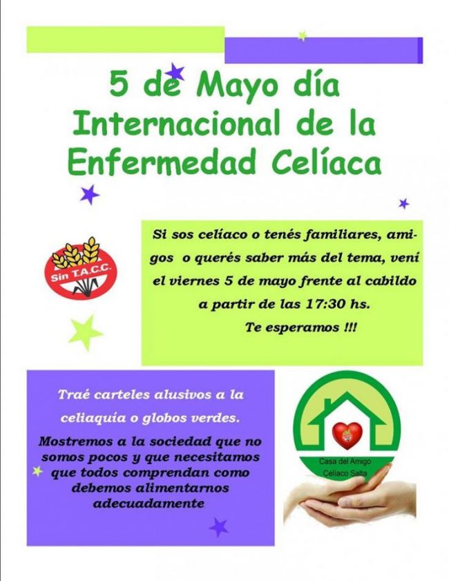 Organiza Casa del Amigo Celíaco Salta