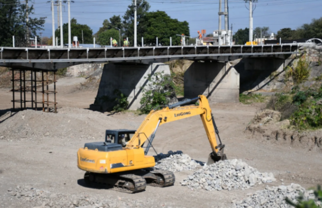 Obras en el puente