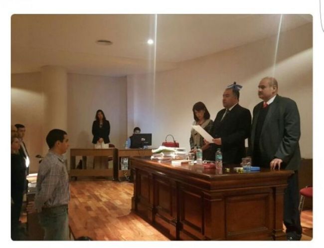 Lectura de la sentencia