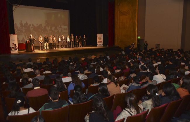 Acto de entrega de becas