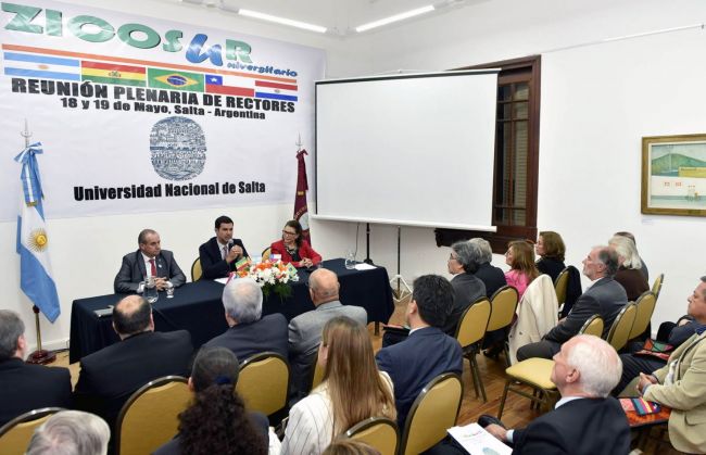 Reunión de rectores de universidades del Zicosur