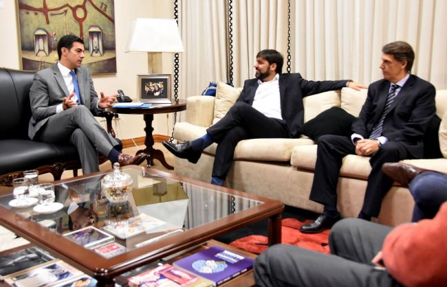Urtubey con el diputado nacional Diego Bossio