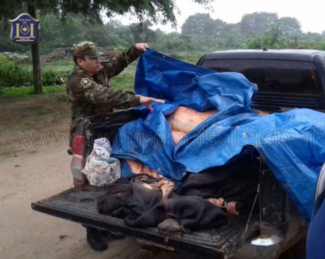 Operativo en Acambuco