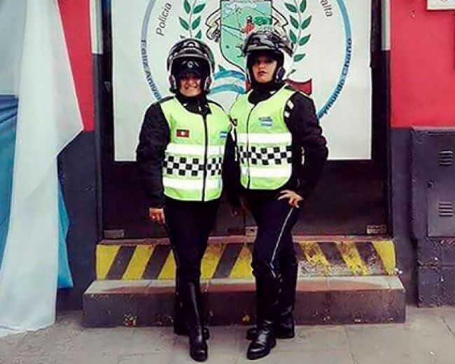 Las inspectoras motorizadas