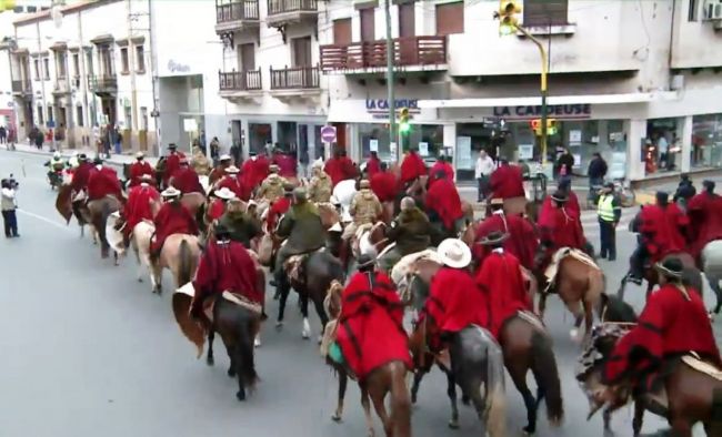 El inicio de la cabalgata