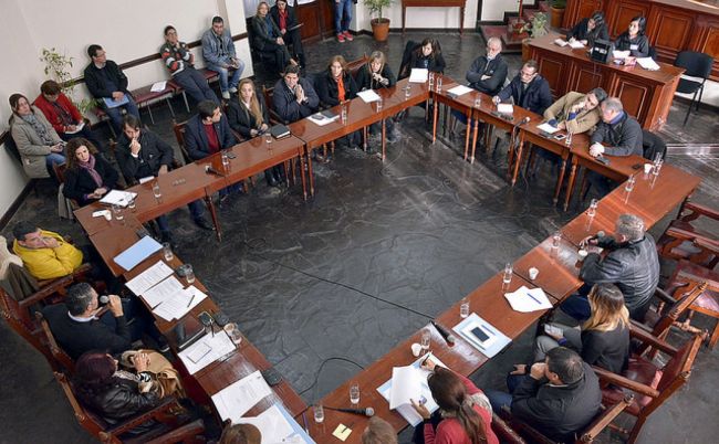 Plenario con autoridades nacionales y el sector empresario