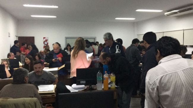 Cierre de listas en el Tribunal electoral