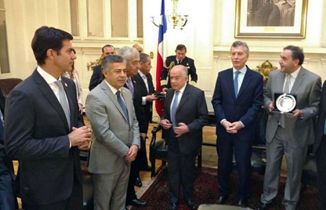 Primeras actividades de la delegación Argentina en Chile