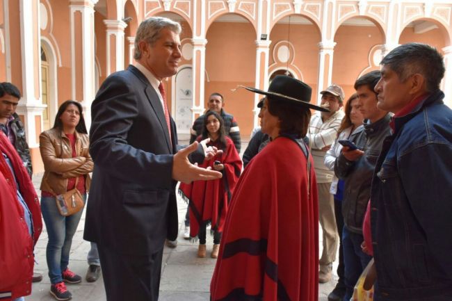 A la sesión asistieron representantes de pequeños productores