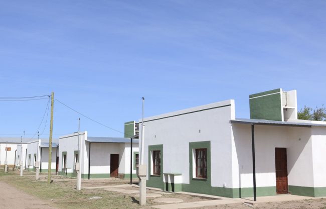 Las nuevas viviendas en El Quebrachal