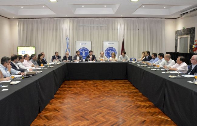 Reunión en la Cámara de Comercio