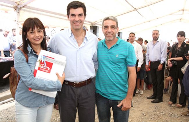 Acto de entrega de viviendas