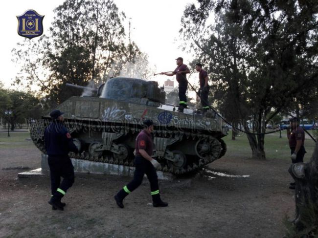 El trabajo de los bomberos