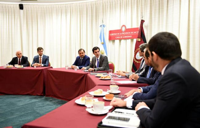 Reunión con el nuevo gabinete
