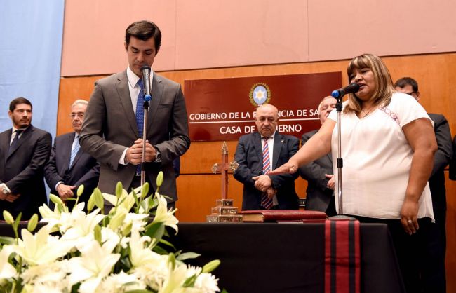 La ministra Edith Cruz