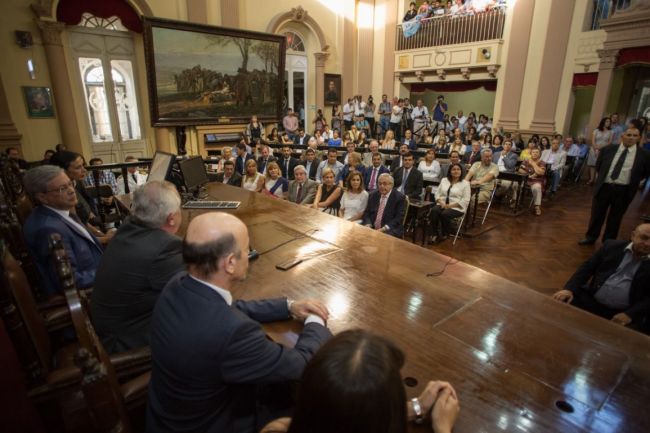 Acto de entrega de diplomas